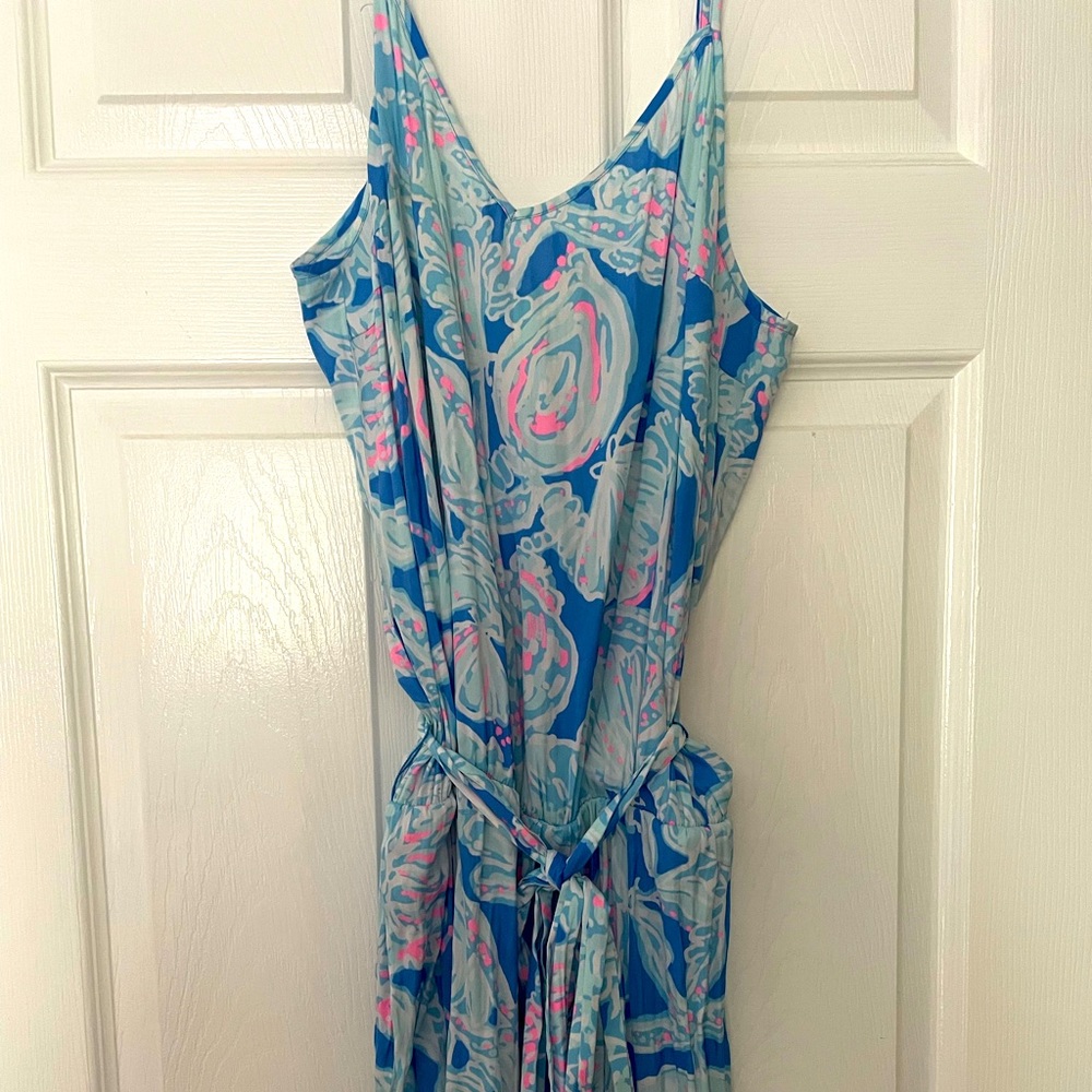 Lilly Pulitzer Size L Silk Romper